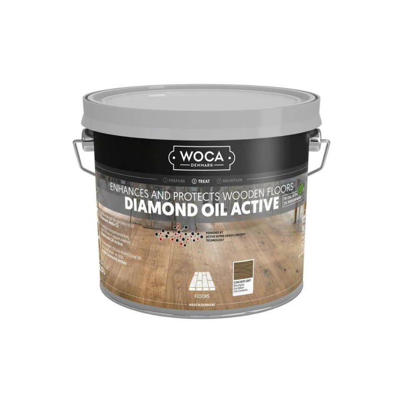 WOCA Diamond Oil Active | Betongrau