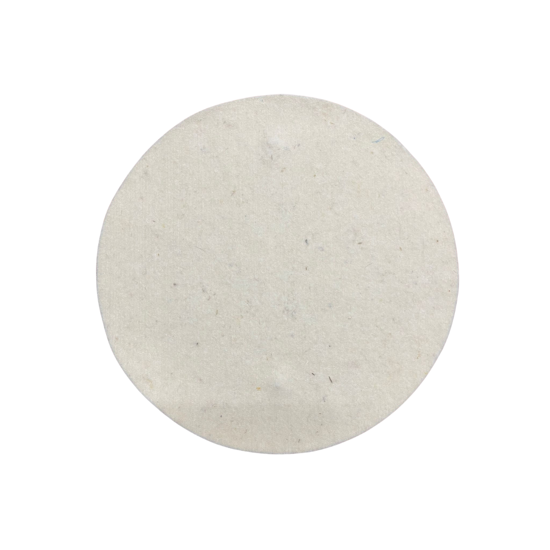 Polierpad aus Wolle | Scheibe 16", 10mm | Weiß