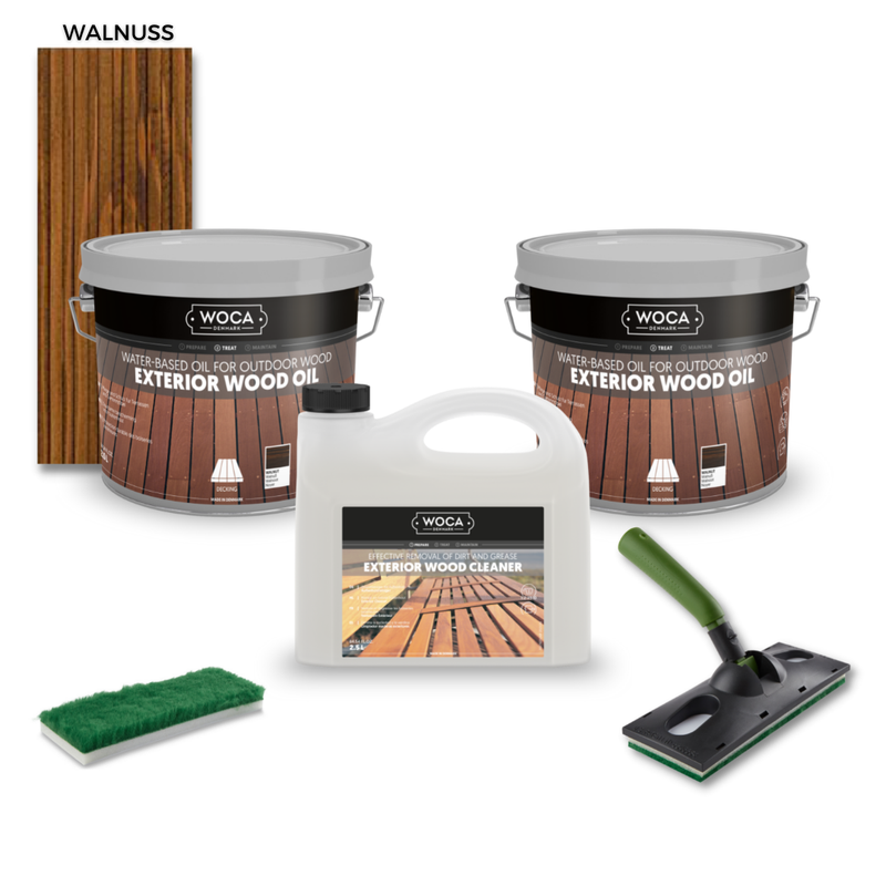 Exterior Wood Oil | Spar-Set | für 40-60 m²