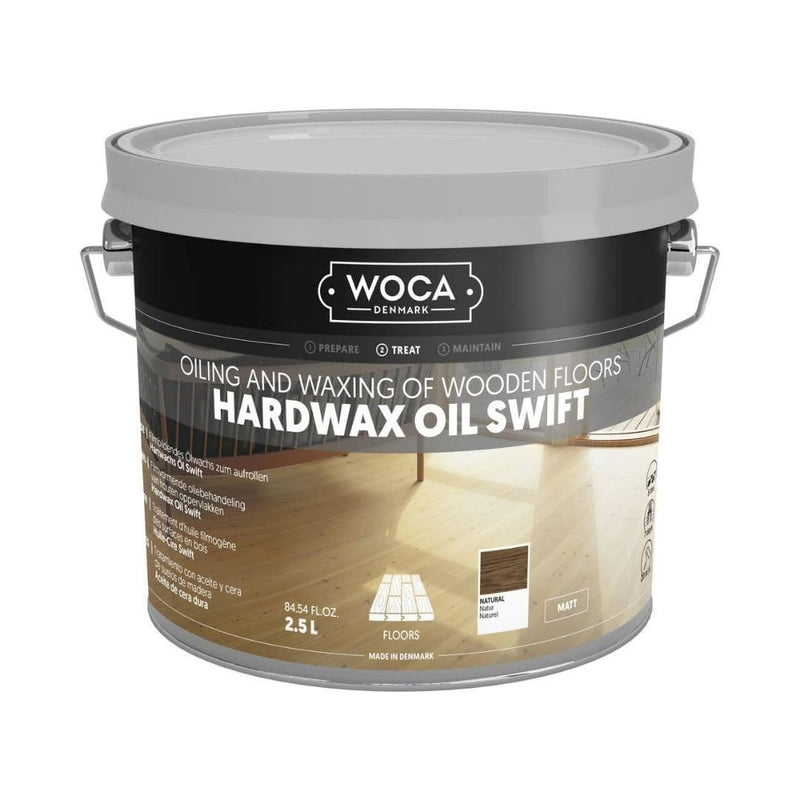 Hartwachs Öl Swift | für die Anwendung OHNE Maschine 🟡 Lieferzeit 7-10 Werktage 2.5L Natur 