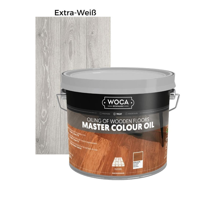 Meisteröl | Master Colour Oil | Natur | Weiß | Extra-Weiß 🟢 Lieferzeit 1-3 Werktage 2.5L 118 Extra-weiß 