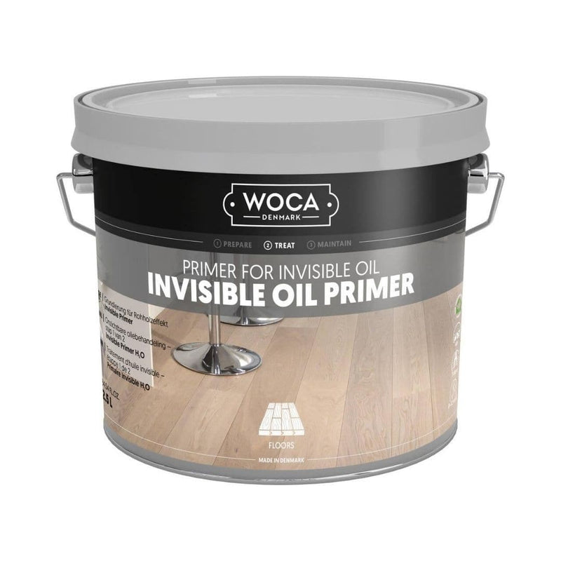 WOCA Invisible Oil Primer (Schritt 1) | Für eine rohe Holzoptik 🟡 Lieferzeit 7-10 Werktage 2.5L 