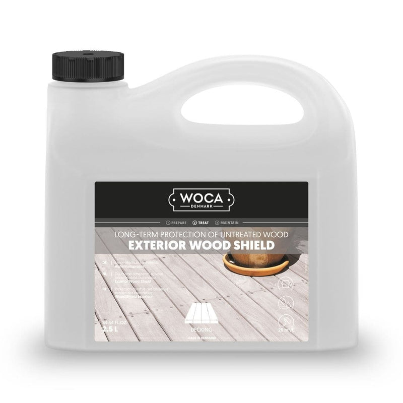 WOCA Wood Shield | Schutz für verwitterte Holzoberflächen 🟡 Lieferzeit 7-10 Werktage 